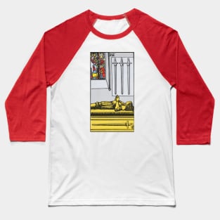 Four of swords tarot card Baseball T-Shirt